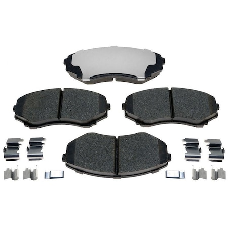 R/M Brakes BRAKE PADS OEM OE Replacement Hybrid Technology EHT1038H